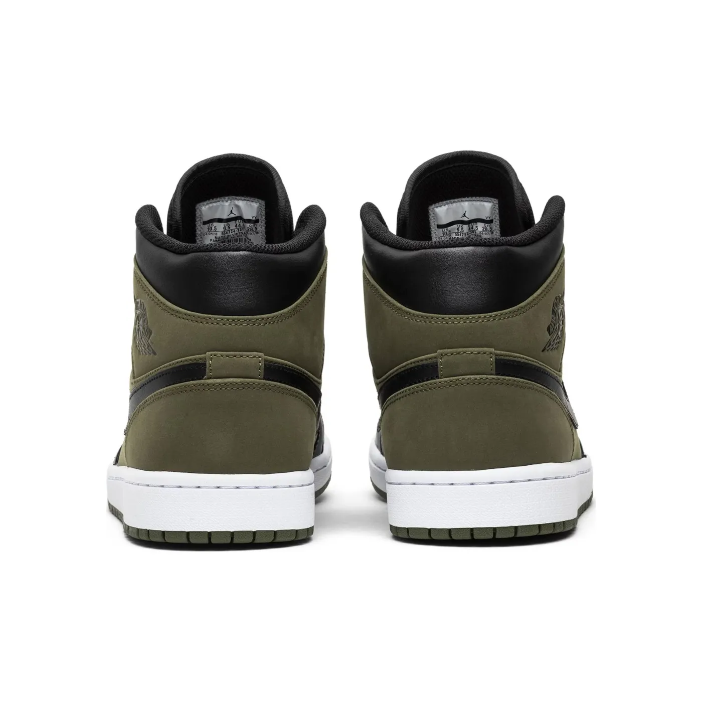 Jordan 1 Mid Olive Canvas - Affordable and Stylish Olive Canvas Sneakers