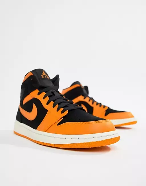 Jordan 1 Mid Orange Peel - Buy Online