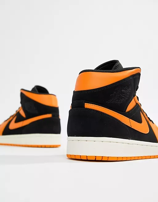 Jordan 1 Mid Orange Peel - Buy Online