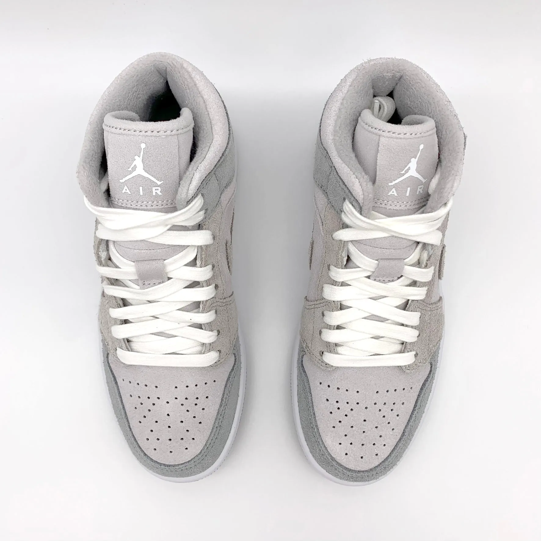 Jordan 1 Mid Particle Grey - Buy Now