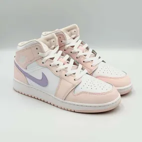 Jordan 1 Mid Pink Wash - Google SEO friendly words: Pink Wash Jordan 1 Mid