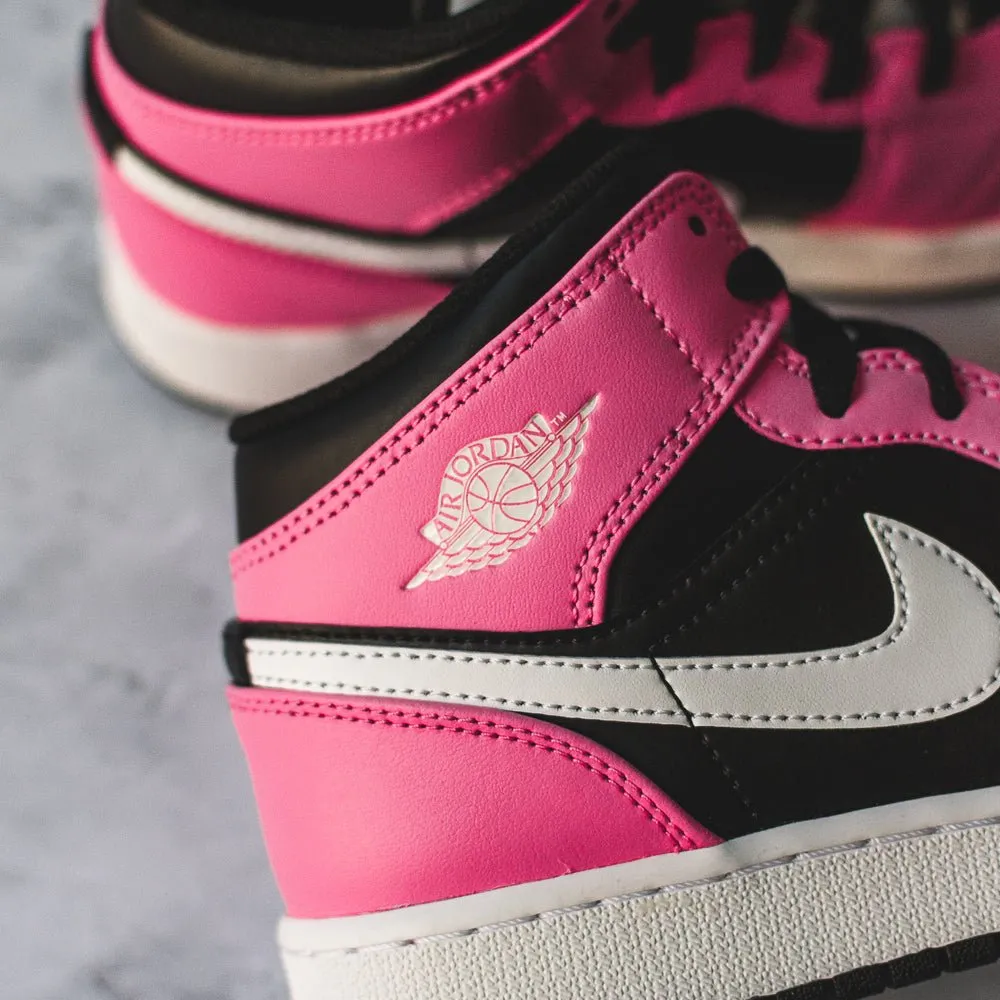 Jordan 1 Mid Pinksicle (GS) - Shop now!