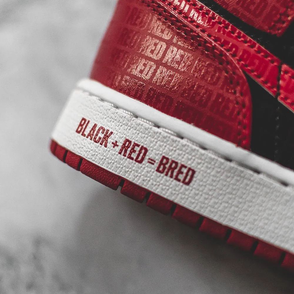 Jordan 1 Mid SS Bred (GS) - Shop now