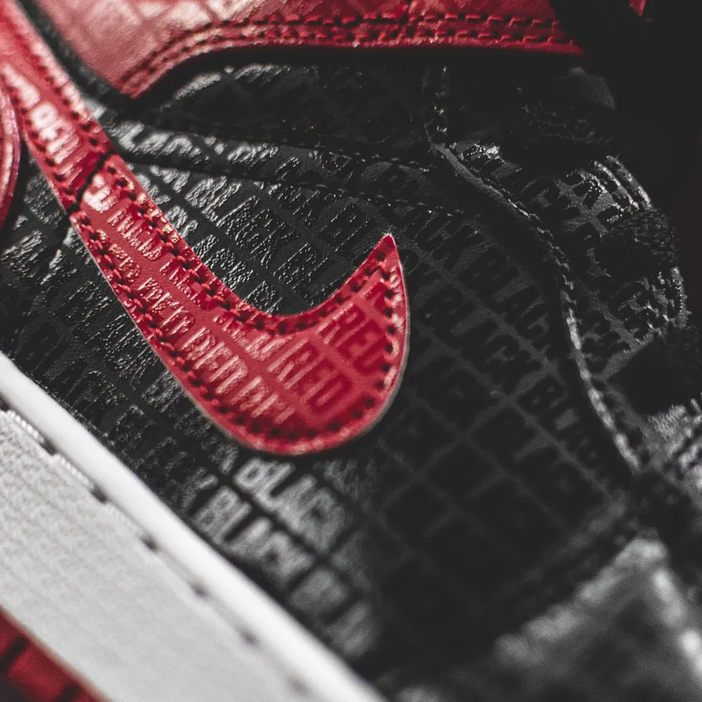 Jordan 1 Mid SS Bred (GS) - Shop now