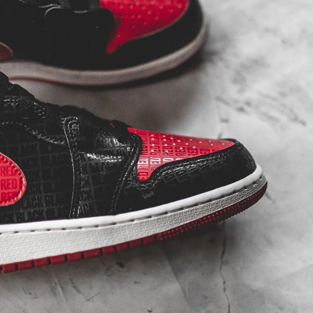 Jordan 1 Mid SS Bred (GS) - Shop now