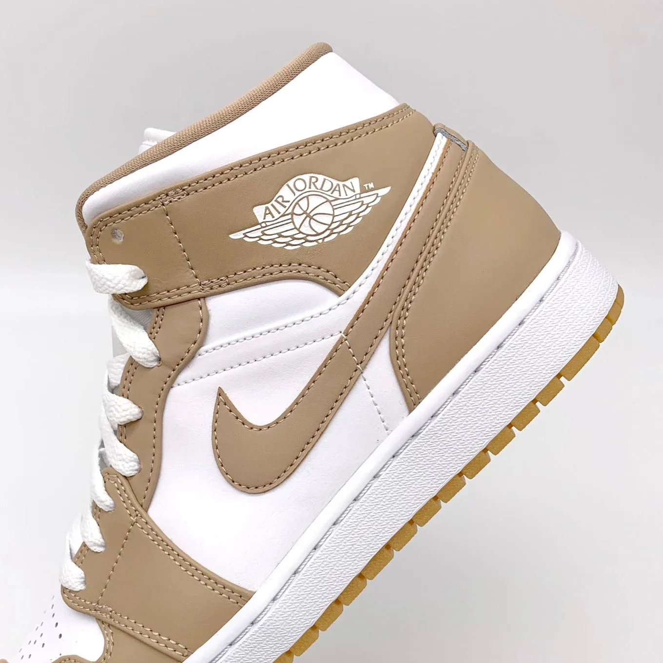 Jordan 1 Mid Tan Gum - Shop Now!