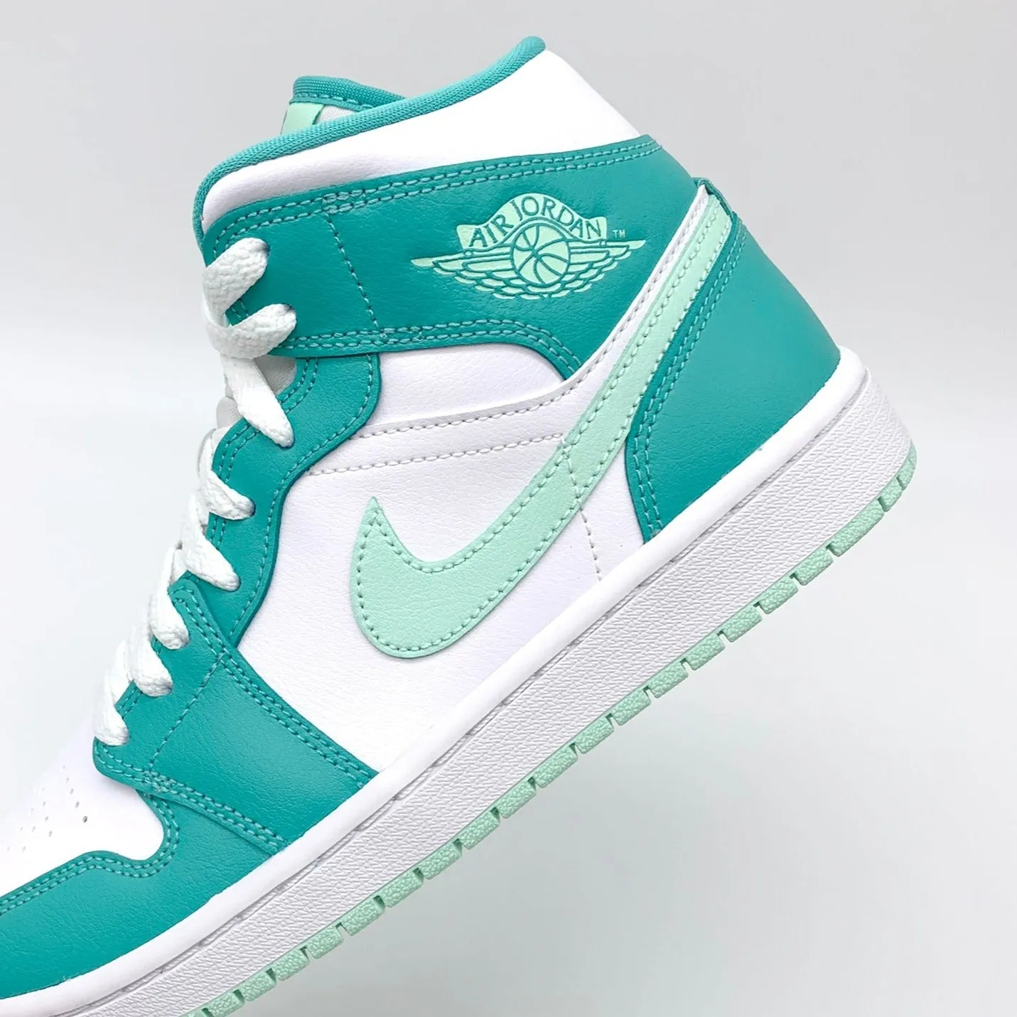 Jordan 1 Mid - Teal Washed sneakers