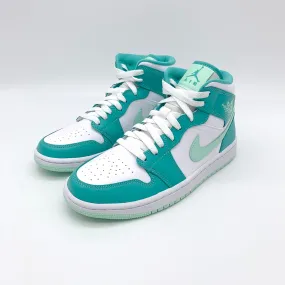 Jordan 1 Mid - Teal Washed sneakers