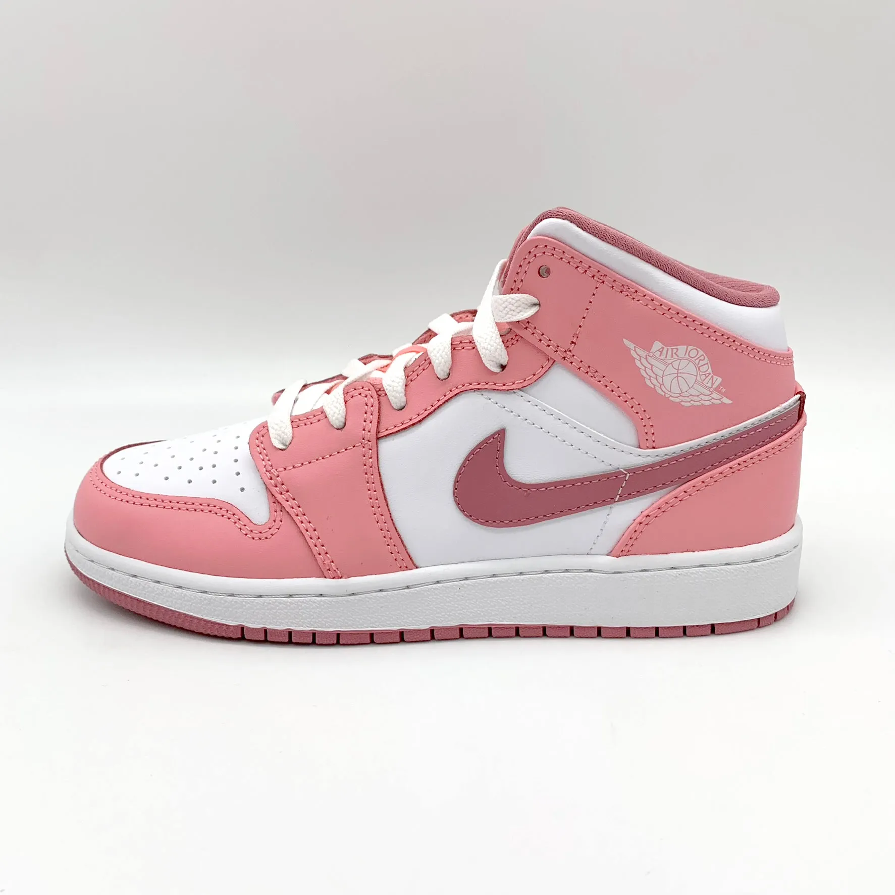 Jordan 1 Mid Valentine's Day sneaker.