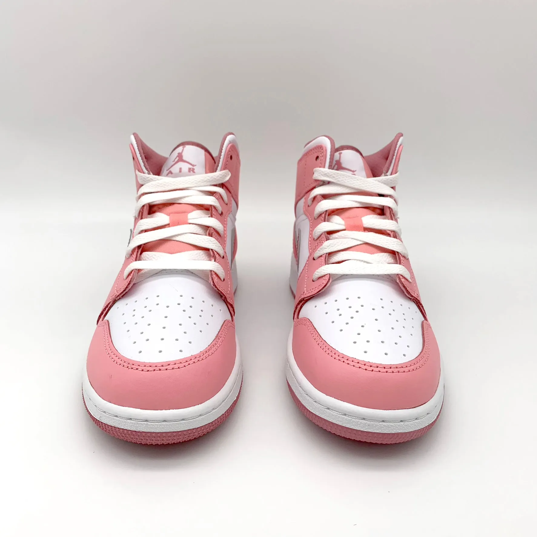 Jordan 1 Mid Valentine's Day sneaker.