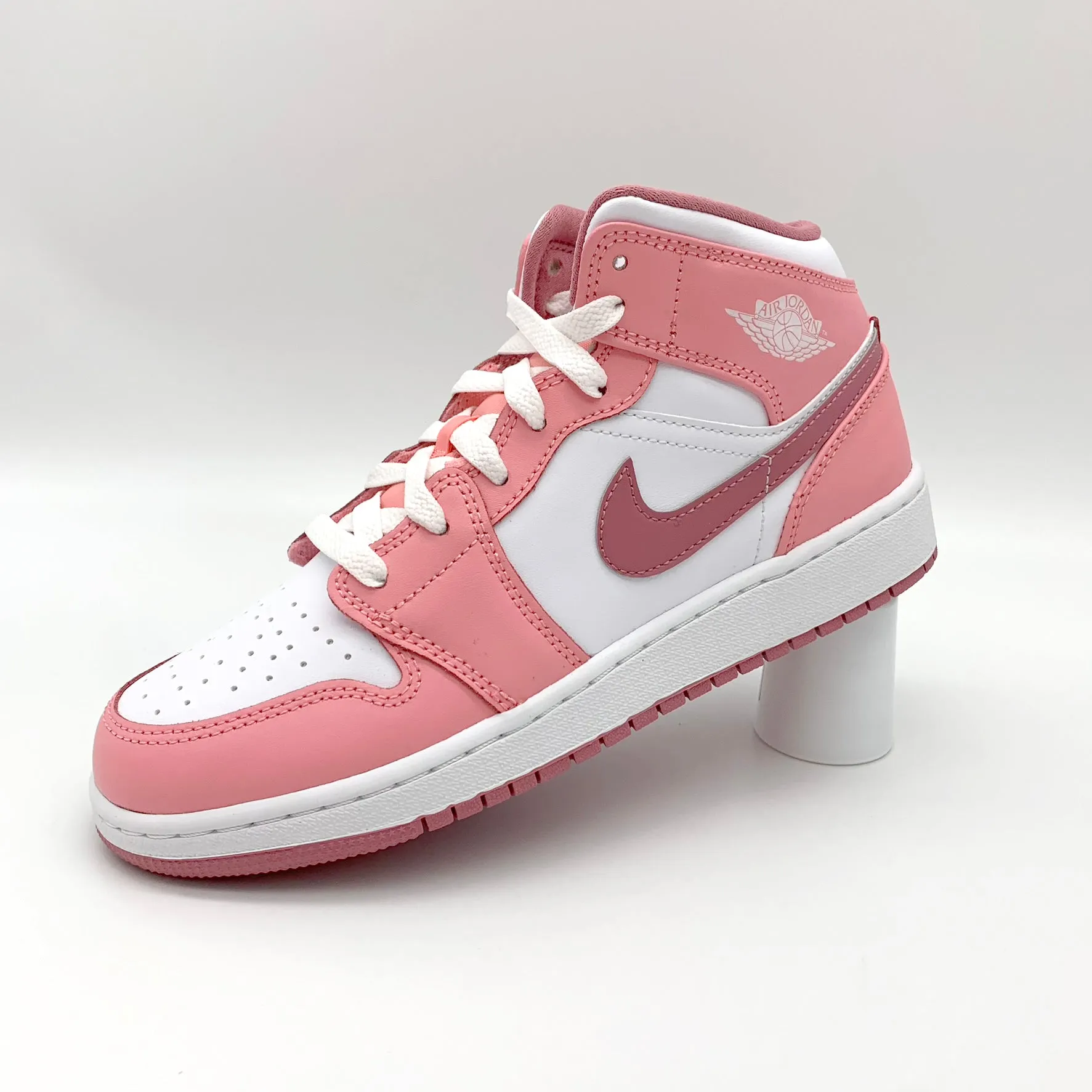 Jordan 1 Mid Valentine's Day sneaker.