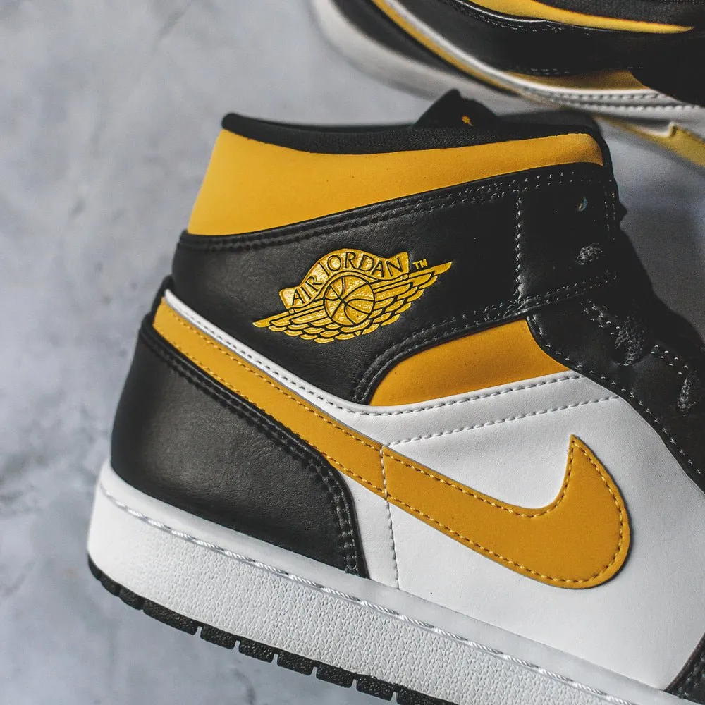 Jordan 1 Mid White Pollen - Shop Now