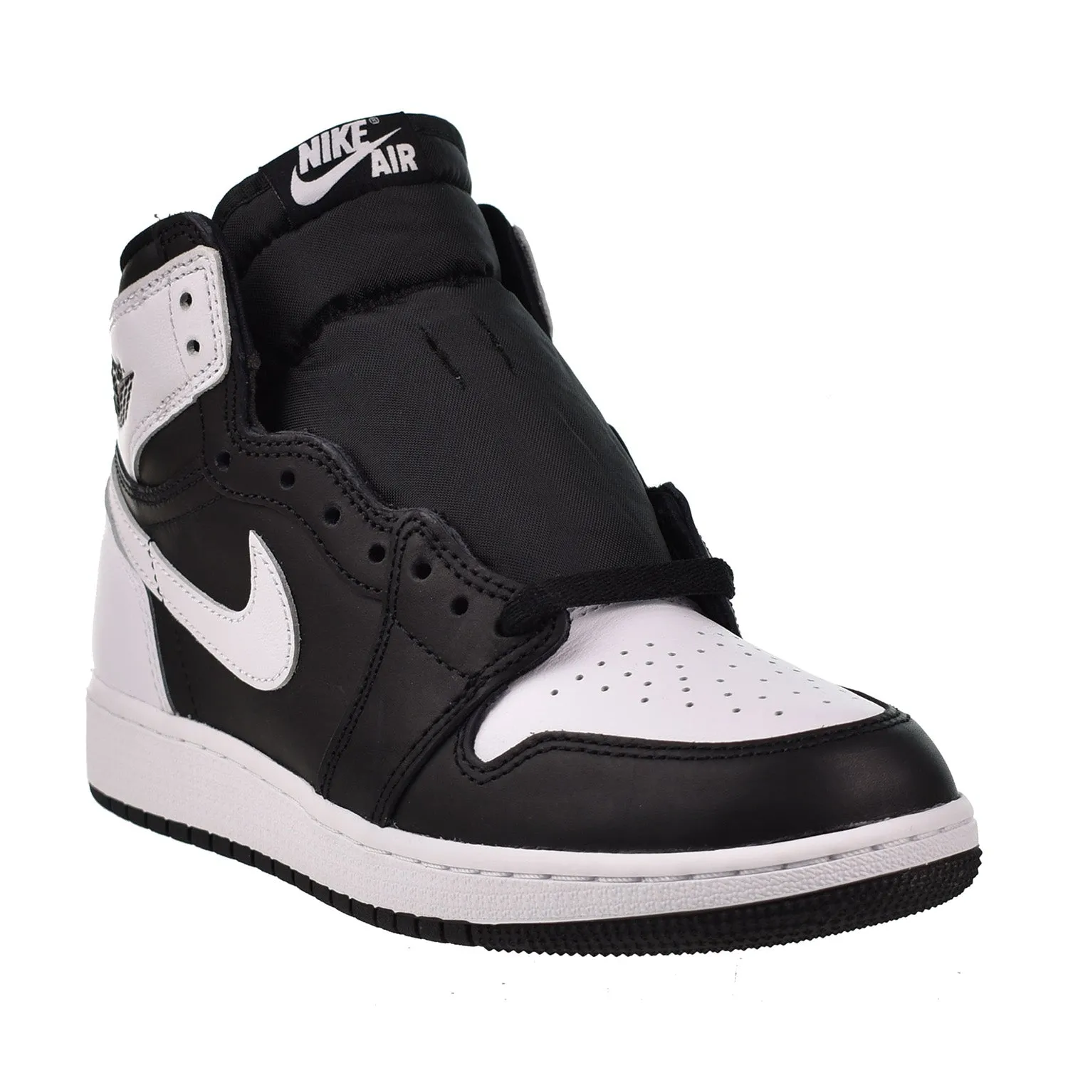 Jordan 1 Retro High OG (GS) Kids' Shoes Black-White