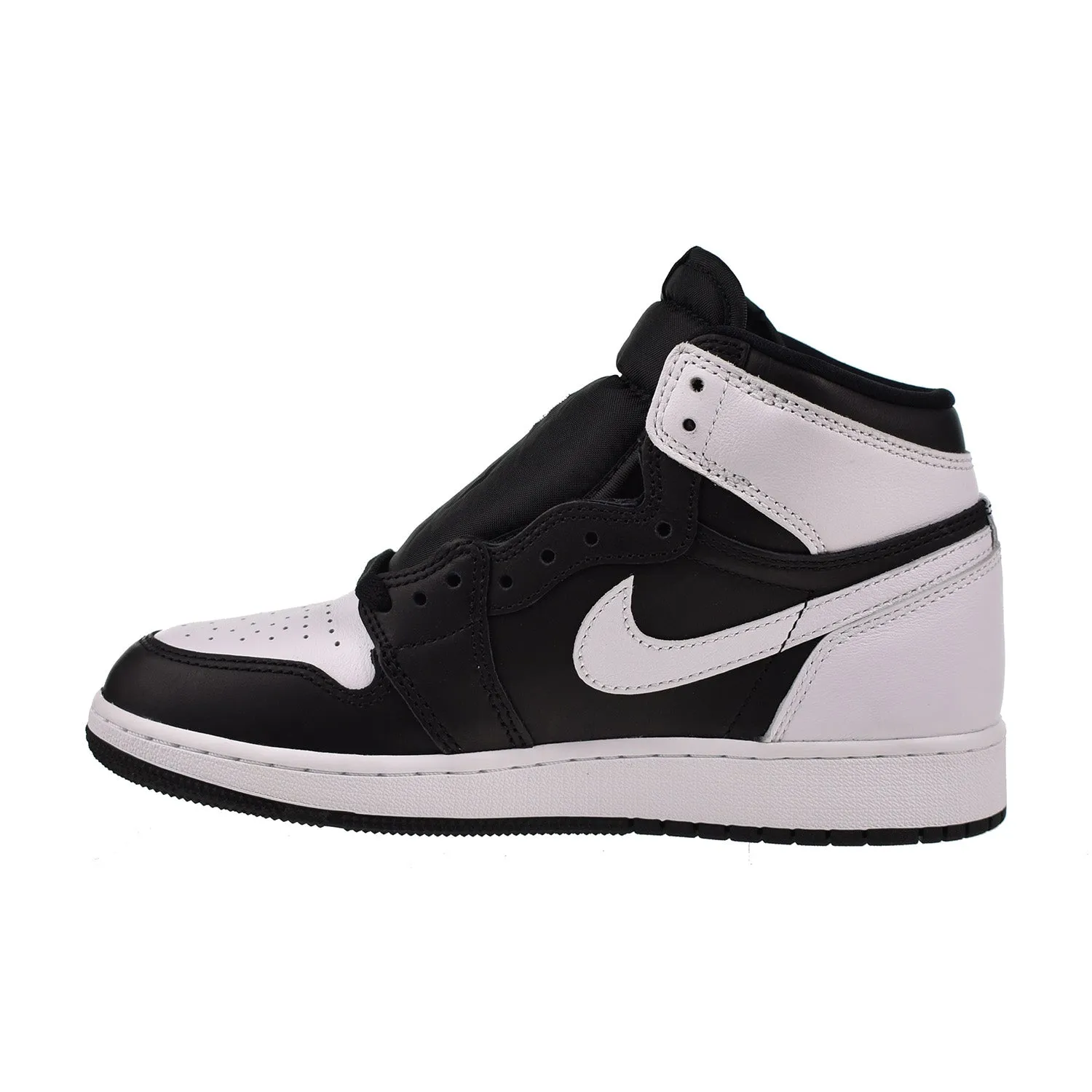 Jordan 1 Retro High OG (GS) Kids' Shoes Black-White