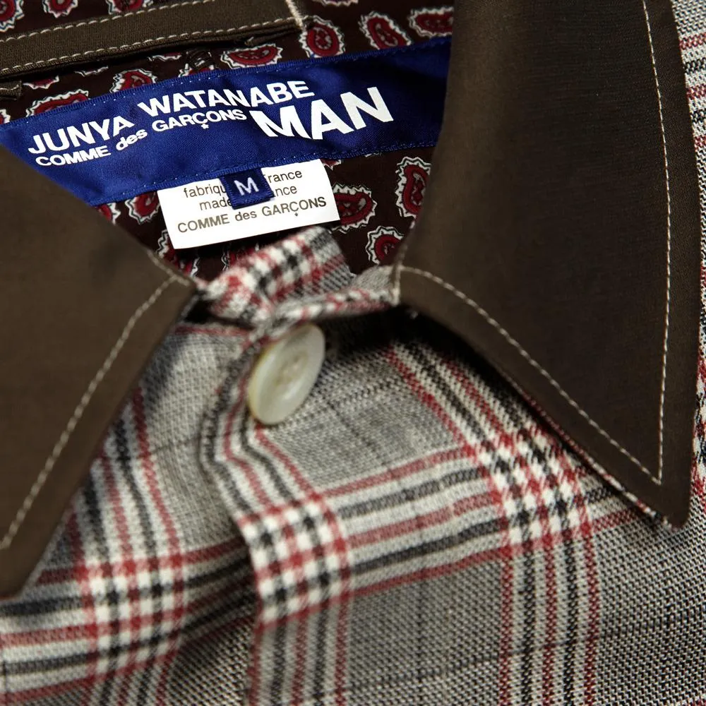 Junya Watanabe MAN Glen Check Outdoor MacBlack & White