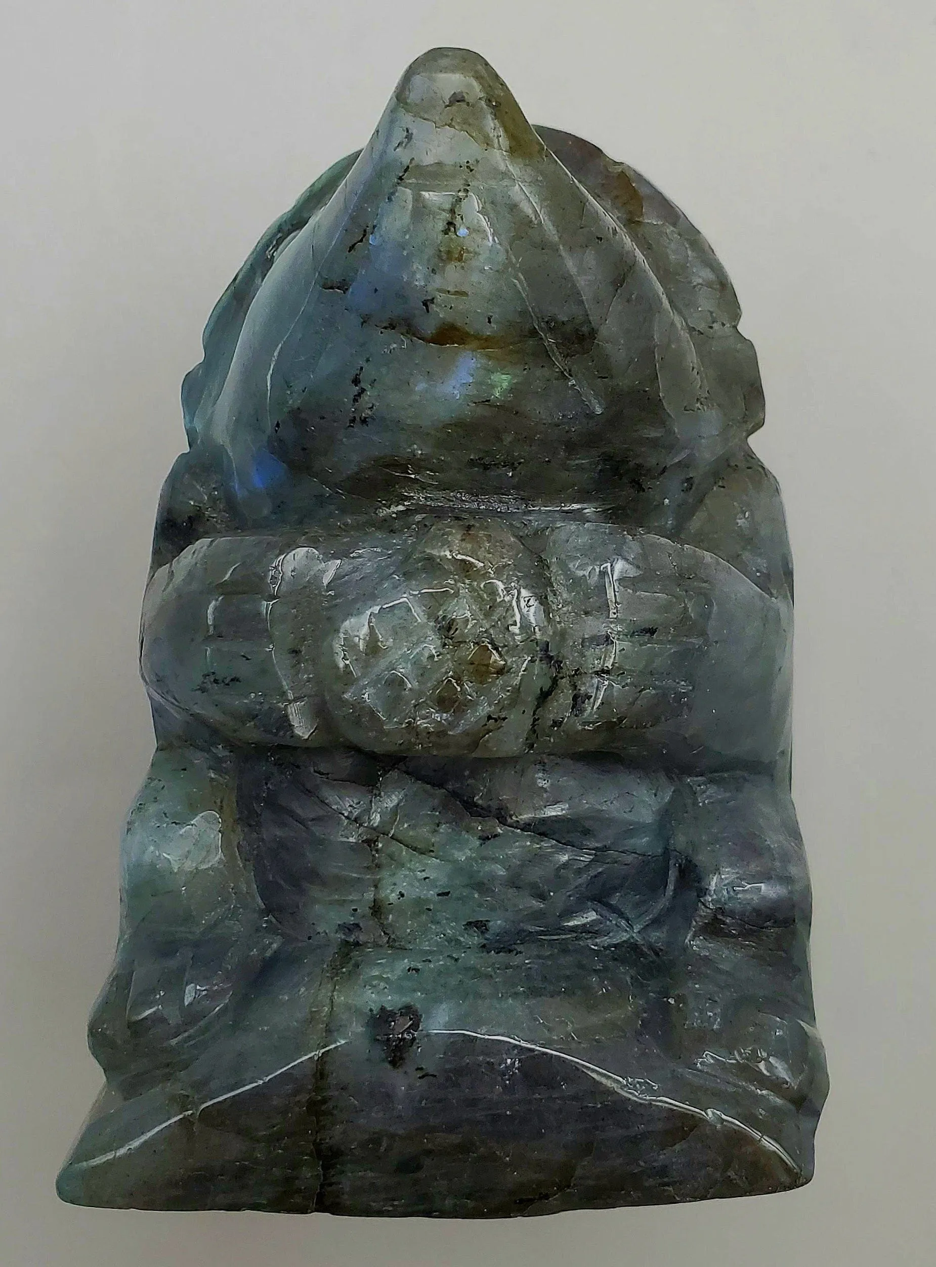 Labradorite Mole Sculpture