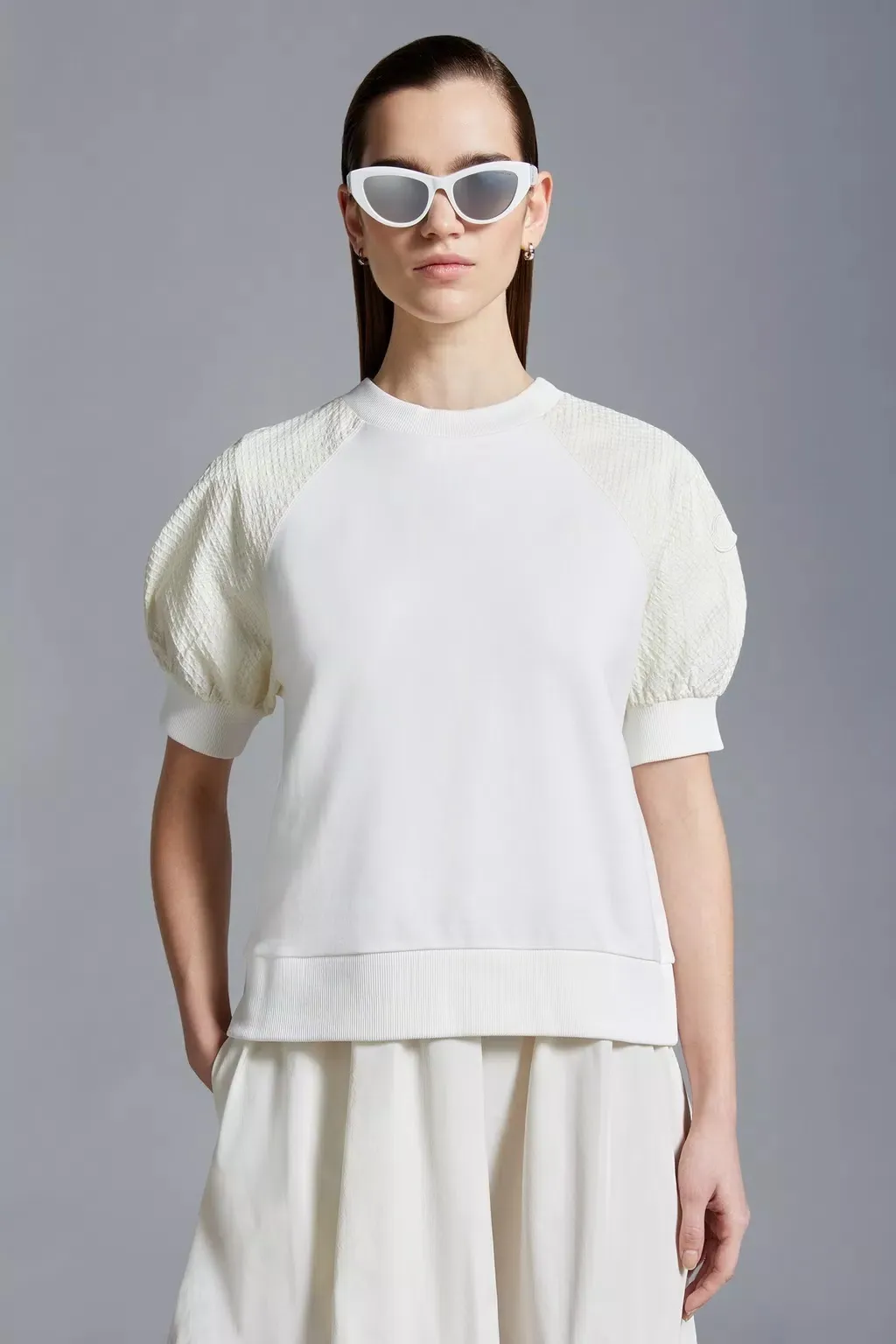 Lace-Up Top by MONCLER