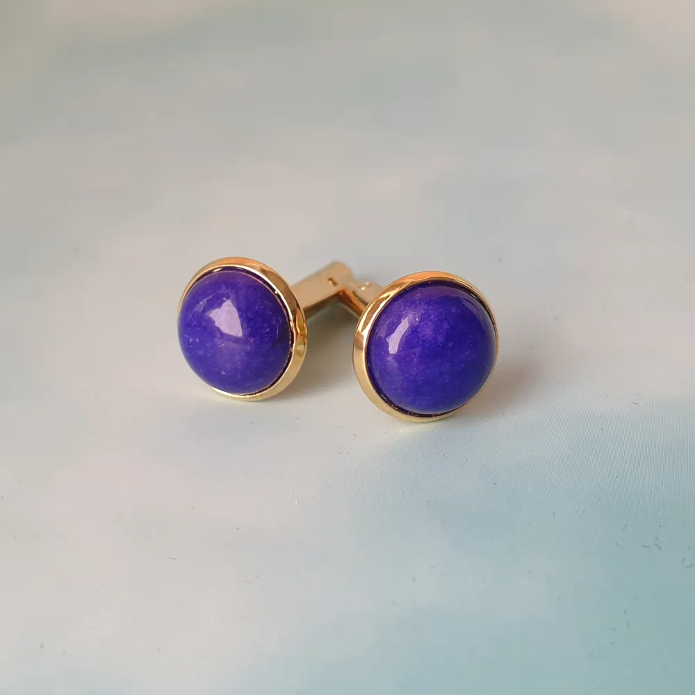 Lapis Lazuli Cufflinks: Premium Gemstone Accessories at Affordable Prices