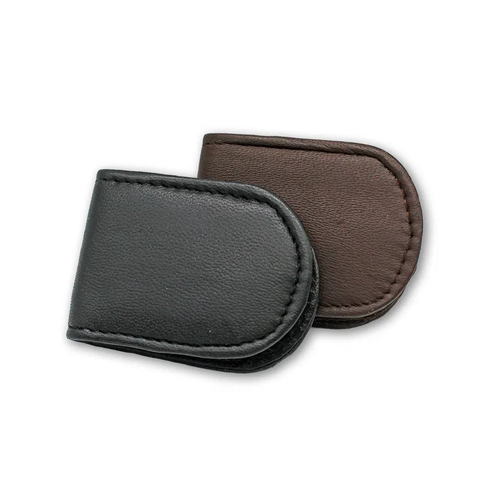 Leather Magnetic Money Clip