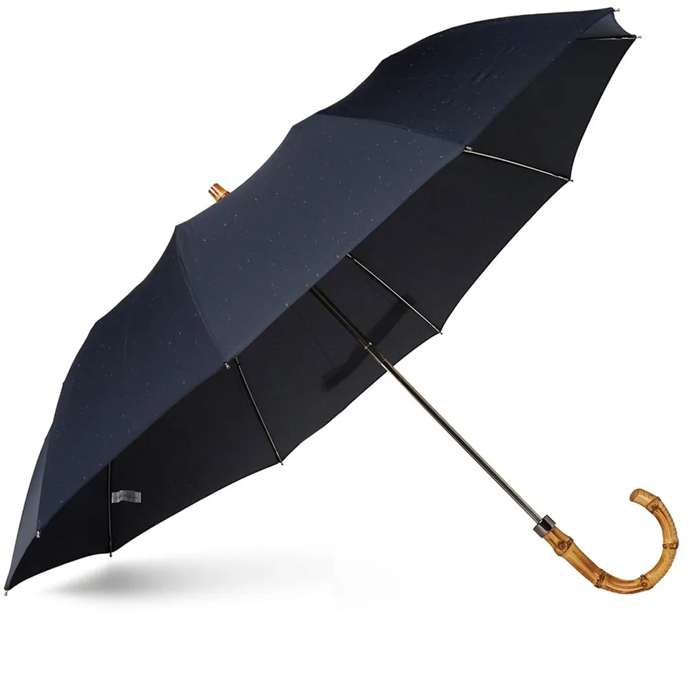 London Undercover City Fleck Telescopic UmbrellaNavy