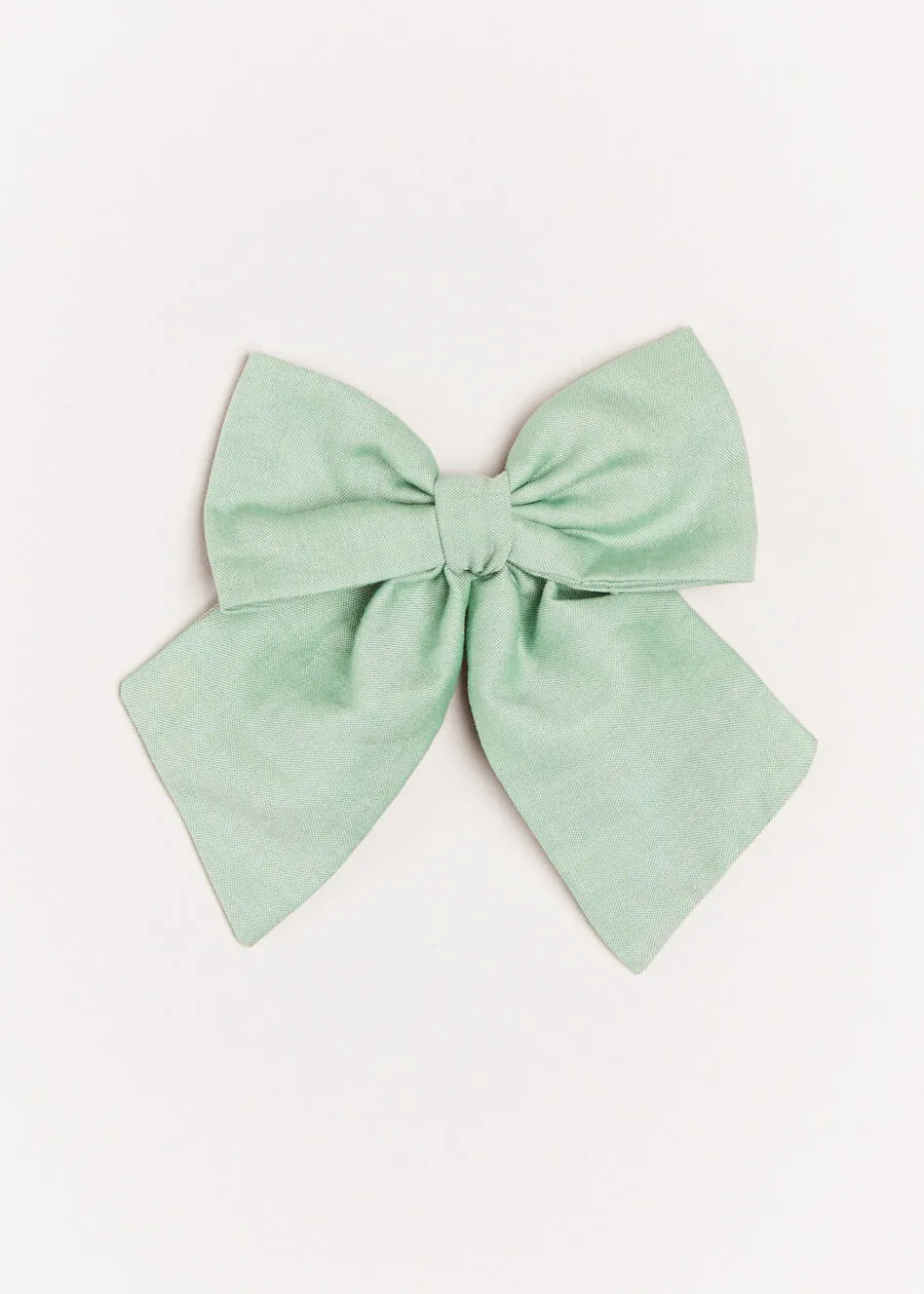 Long Bow Clip Green