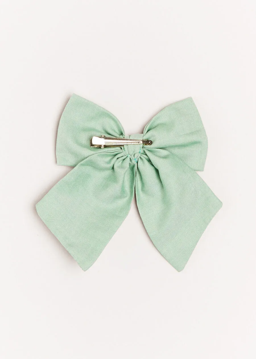 Long Bow Clip Green