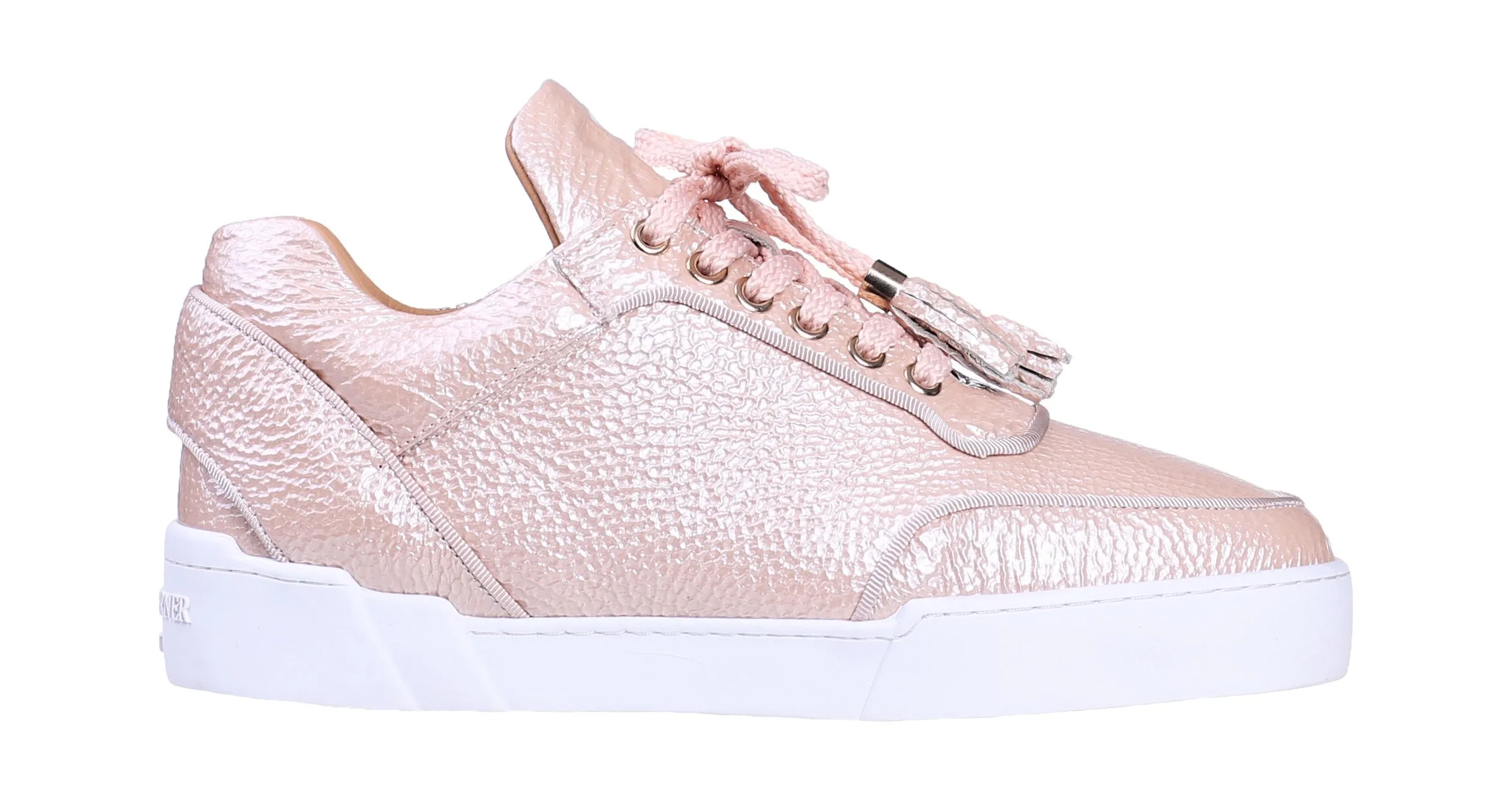 Low-Top Champagne Patent Women's Shoes