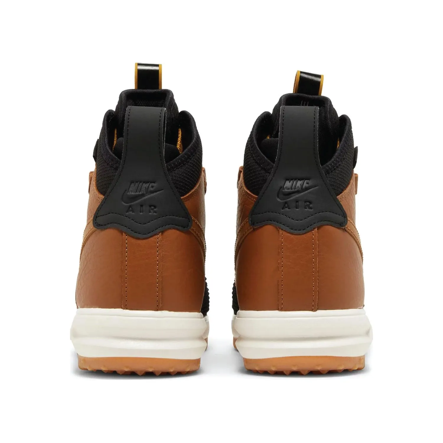 Lunar Force 1 Duckboot 'Ale Brown Black' - Nike Air Force 1 with lunar sole and waterproof Duckboot design, in brown and black c