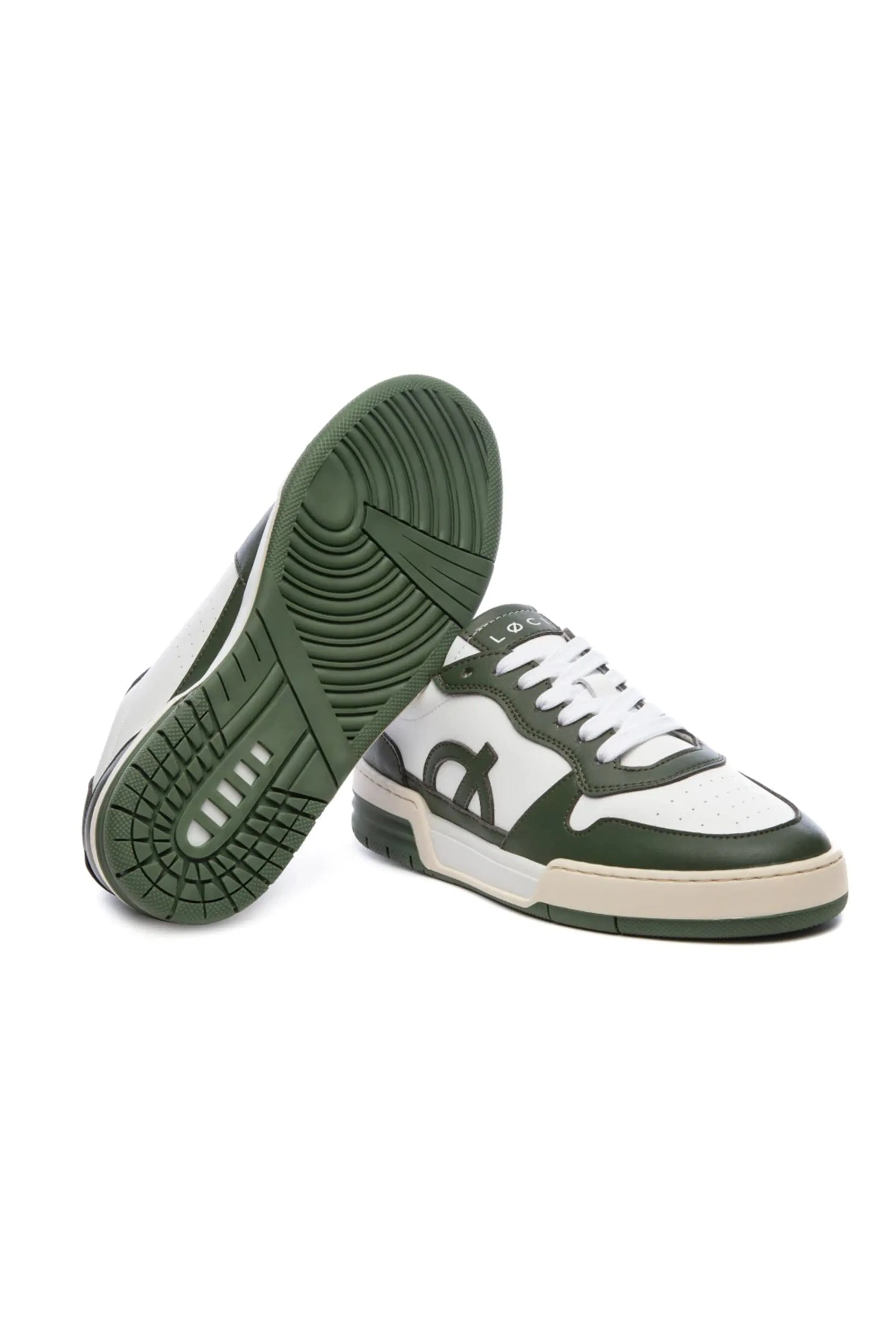 LØCI | Atom Low - White/Green/Cream