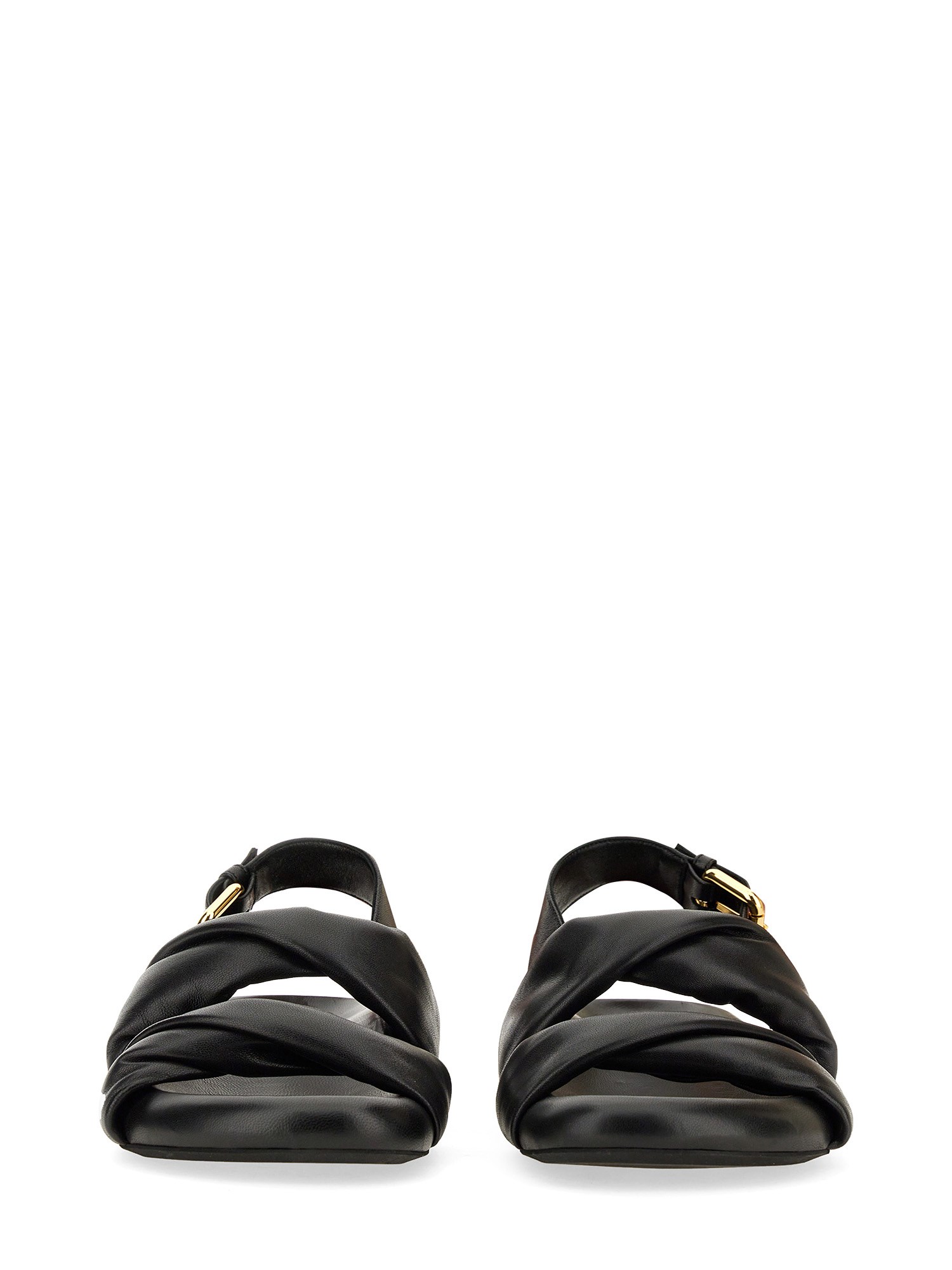 MARNI    LEATHER SANDAL