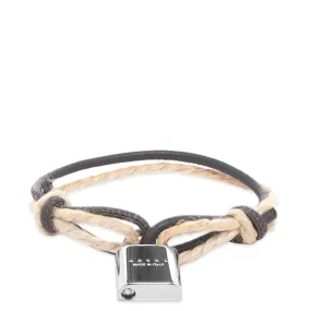 Marni Logo Lock BraceletGraphite