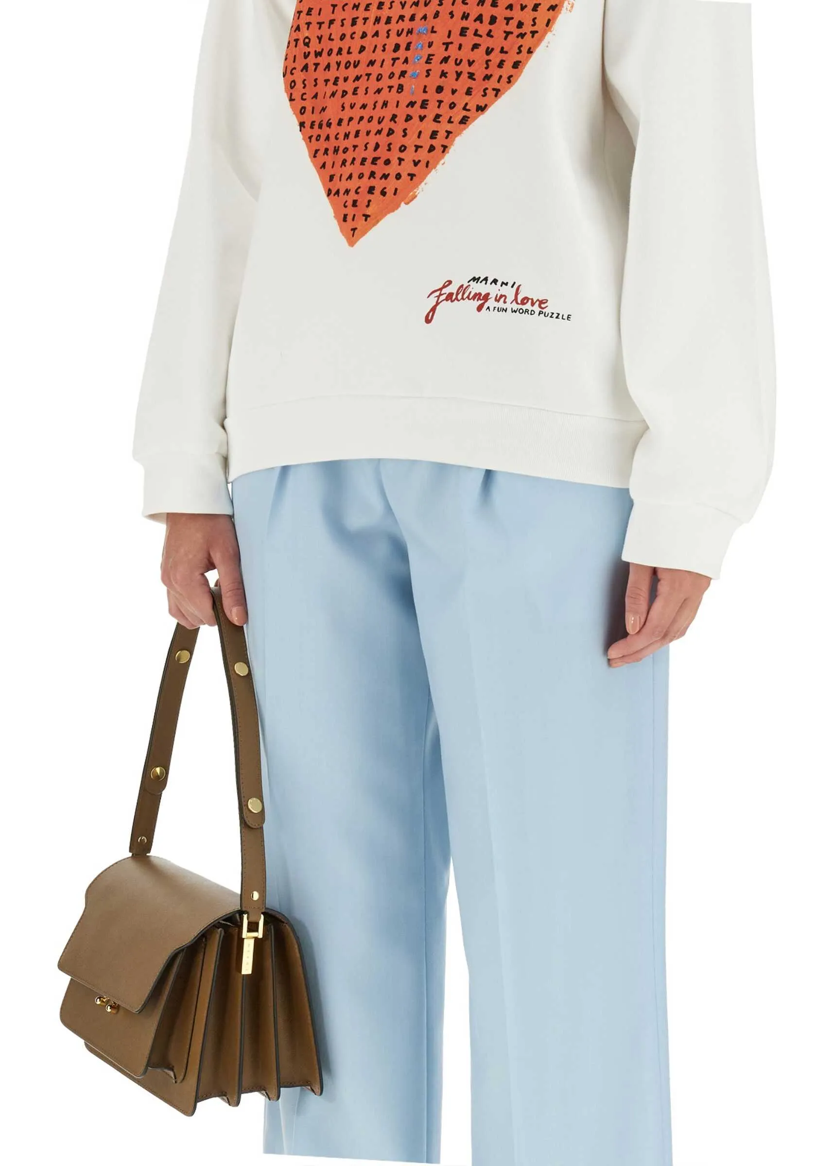 MARNI  |Marni Heart Crucipuzzle Sweatshirt