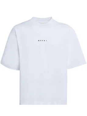 Marni - T-Shirt blanc à logo