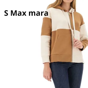 Max Mara Khaki Logo Street Style Long Sleeves Gowns