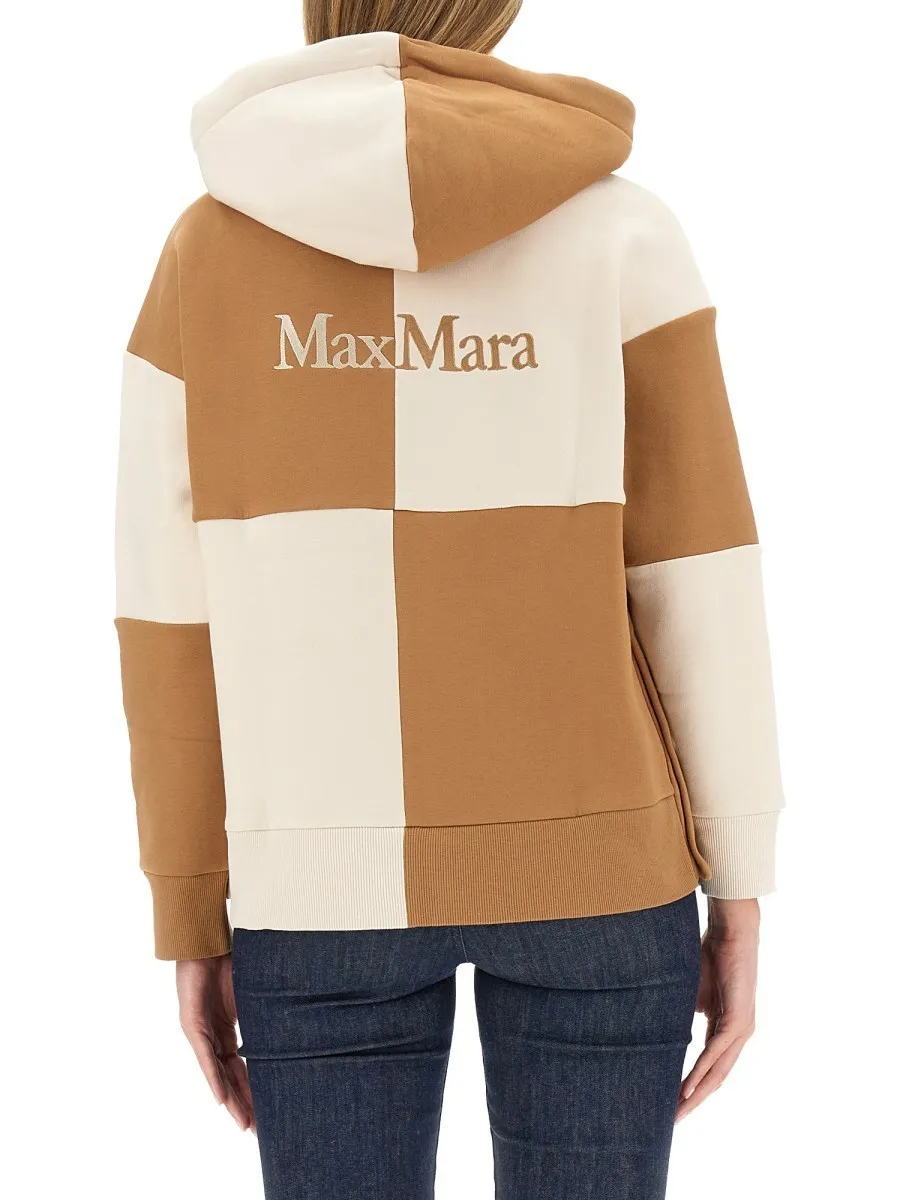 Max Mara Khaki Logo Street Style Long Sleeves Gowns