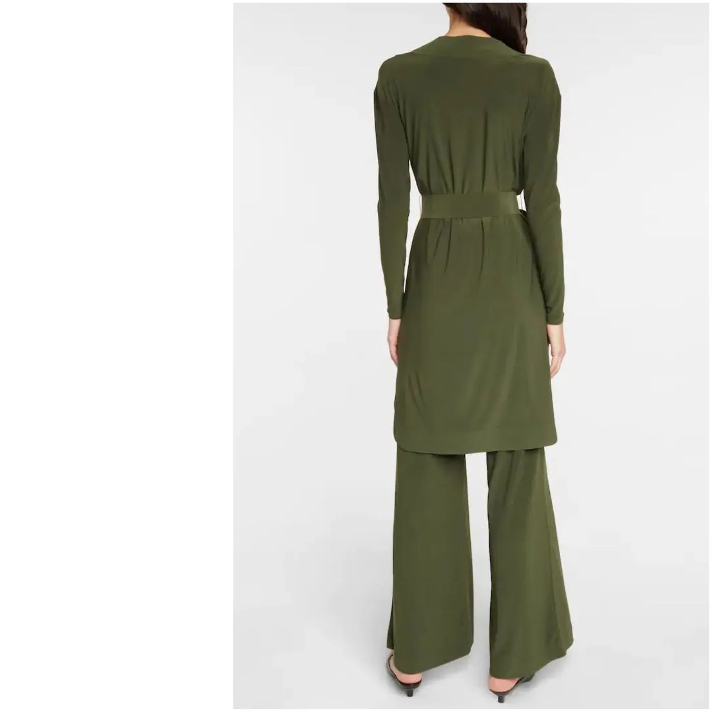 MaxMara Long Sleeve Plain Gowns - Casual and Elegant Style