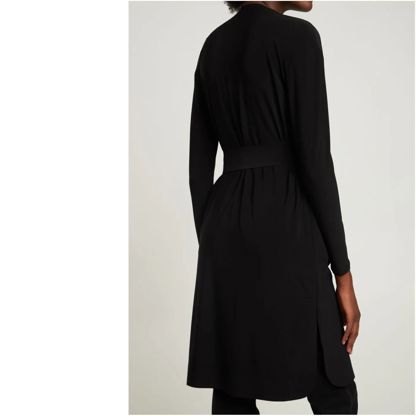 MaxMara Long Sleeve Plain Gowns - Casual and Elegant Style