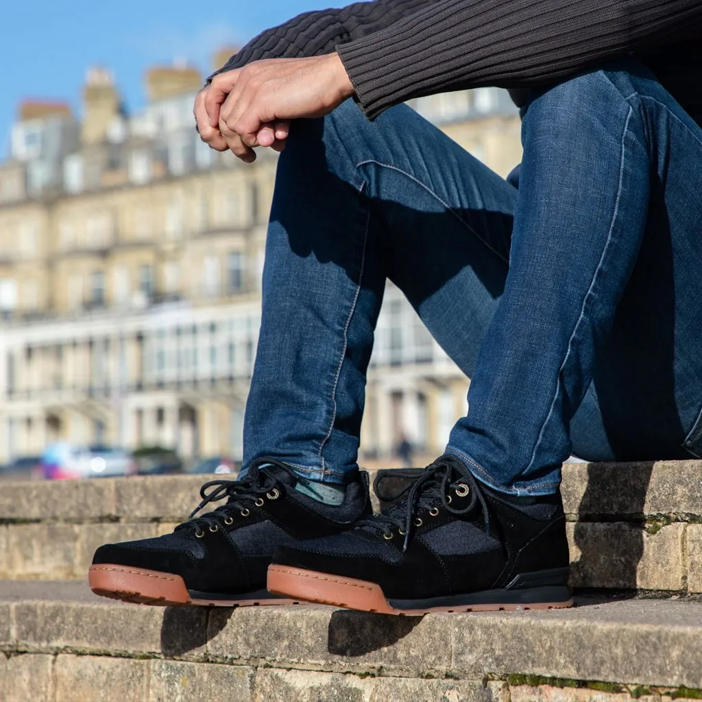 Men's Monty Lo shoes - Black/Gum