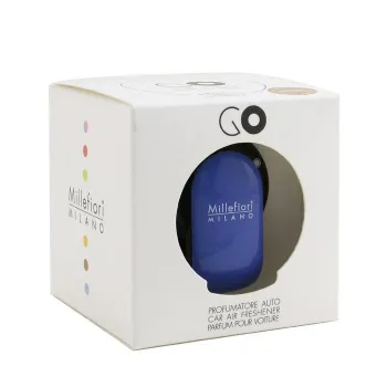 Millefiori Go Car Air Freshener - Sandalo Bergamotto (Blue Case) 4g/0.14oz -3%