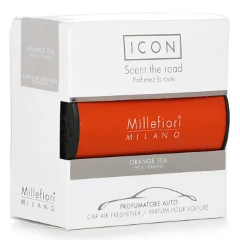 Millefiori Icon Classic Orange Car Air Freshener - Orange Tea -8%