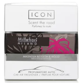 Millefiori Icon Textile Floral Car Air Freshener - Magnolia Blossom & Wood -8%