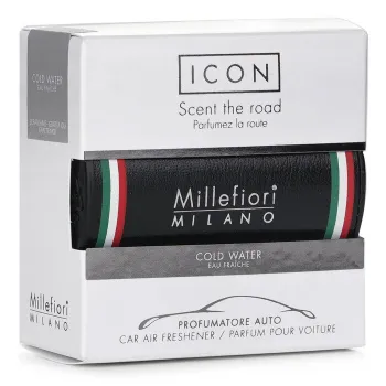 Millefiori Icon Urban Car Air Freshener - Cold Water -8%