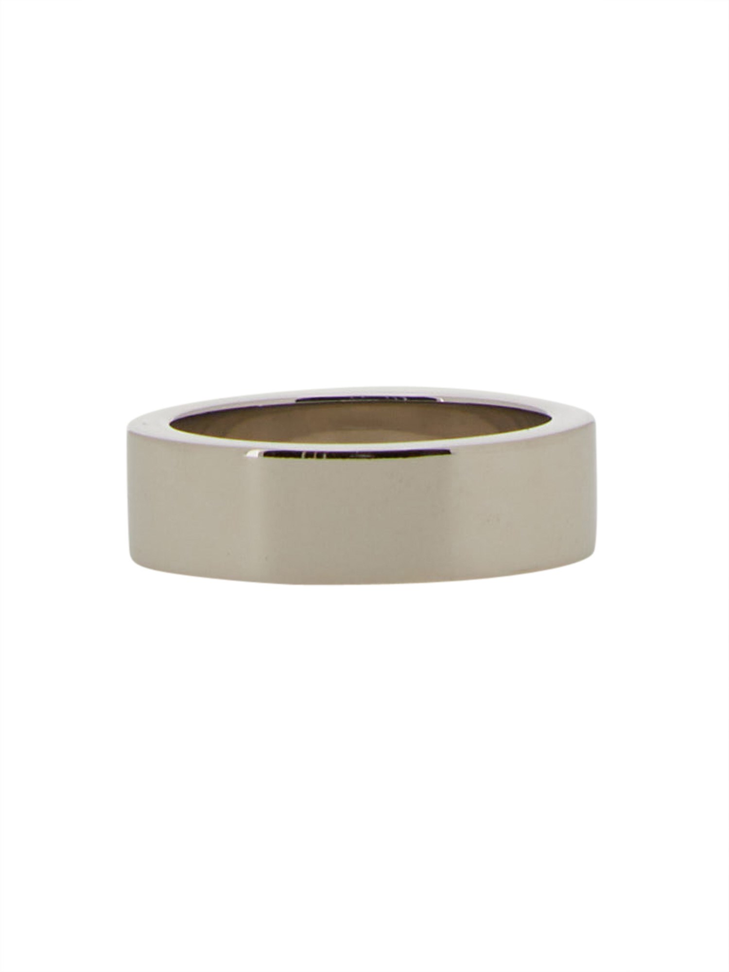 MM6 MAISON MARGIELA    BRASS RING WITH LOGO