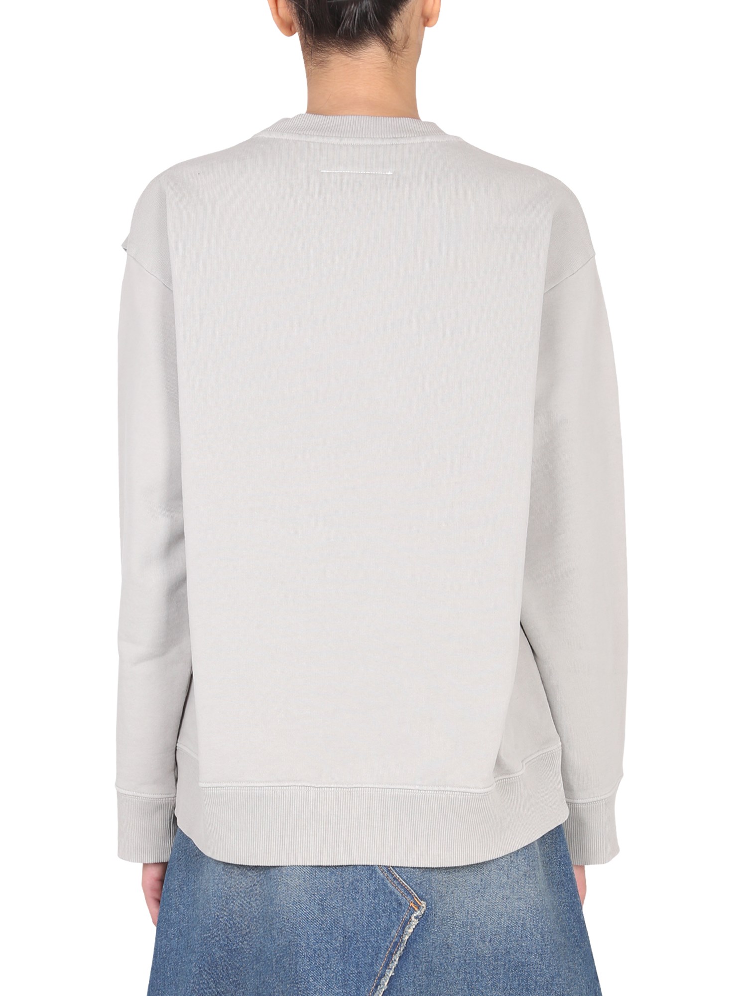 MM6 MAISON MARGIELA    COTTON SWEATSHIRT SIX