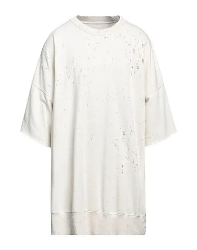 MM6 Maison Margiela  |Crew Neck Street Style Plain Cotton Short Sleeves