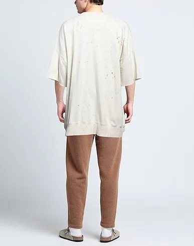 MM6 Maison Margiela  |Crew Neck Street Style Plain Cotton Short Sleeves