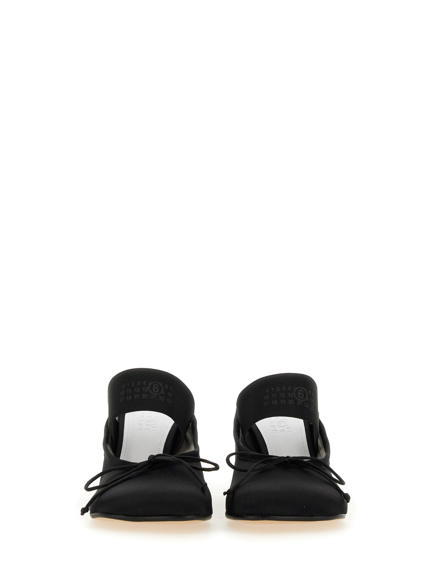 MM6 MAISON MARGIELA    ELASTIC NECKLINE WITH SATIN LOGO