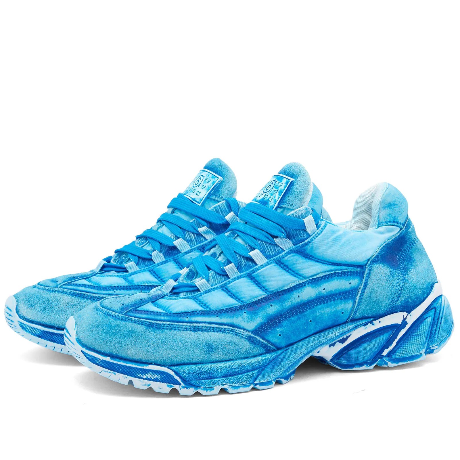 MM6 Maison Margiela Nylon Runner SneakerBluejay