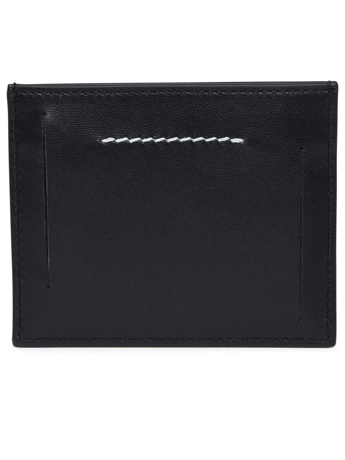 MM6 Maison Margiela Signature Stich Logo Debossed Cardholder