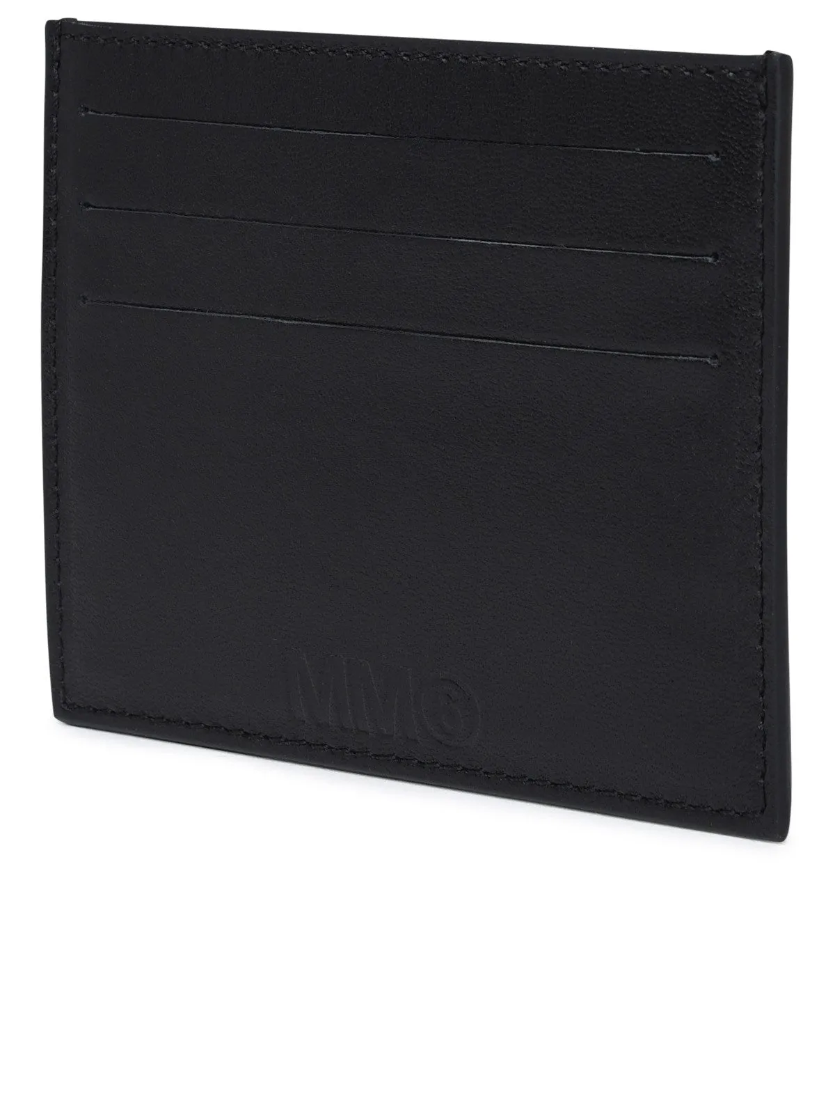 MM6 Maison Margiela Signature Stich Logo Debossed Cardholder